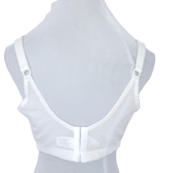 Jodex Surgical Balance Fit Bra 40D WIRELESS White, Post-Mastectomy Bra Excellent - Picture 3 of 6